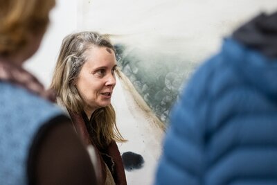 Marie Ladrová - vernisáž výstavy Fungus  regnum v Dětské galerii Lapidárium 