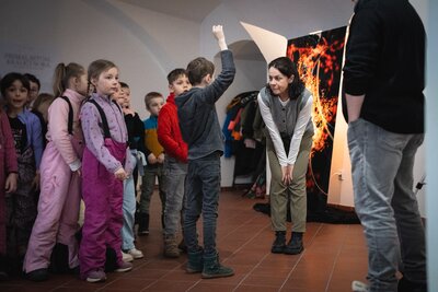 PRIMAL RITUAL – KRÁLIČÍ NORA / Ondřej Ševčík - Dětská galerie Lapidárium - workshop a vernisáž výstavy