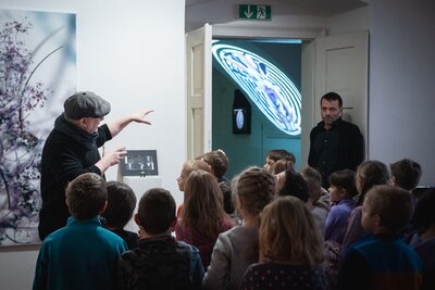 PRIMAL RITUAL – KRÁLIČÍ NORA / Ondřej Ševčík - Dětská galerie Lapidárium - workshop a vernisáž výstavy