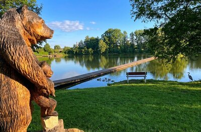 Kemp u zámku Meziměstí