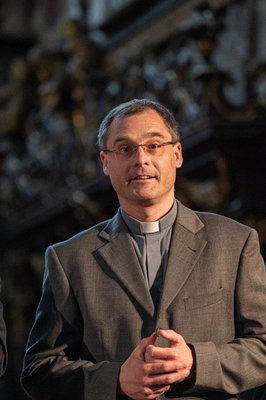Děkan broumovské farnosti Martin Lanži