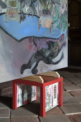 Kamilla Bischof, Geschichten aus dem Gardinenwald / Příběhy z lesa závěsů, 2020