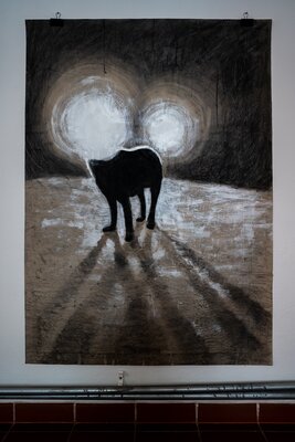 Olga Paštéková / Mezisvěty, Foto: Martin Máslo, Dětská galerie Lapidárium