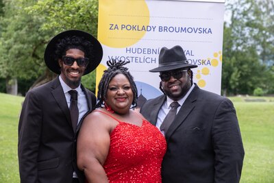 The Blues Brothers: sólisté sboru Candace Potts, LaVonte Heard a William Ramsey