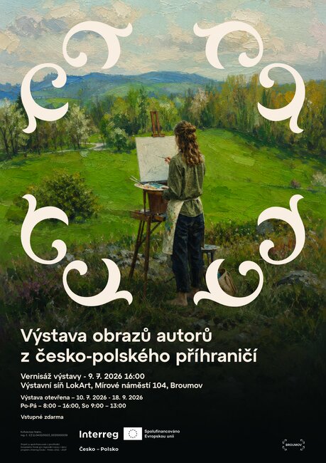 Výstava obrazů autorů z česko-polského příhraničí