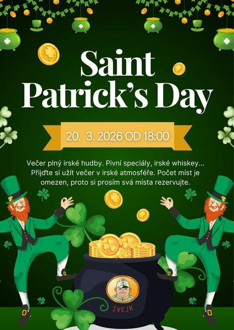 Saint Patrick´s Day ve Walzlovce