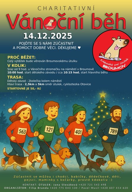 Charitativní Vánoční běh