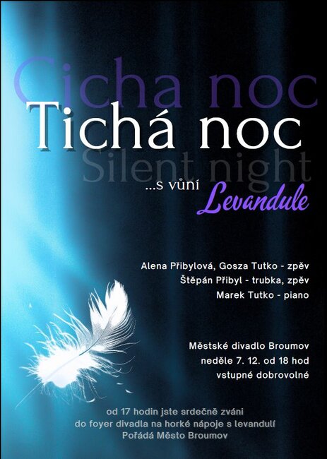 Tichá noc s vůní levandule