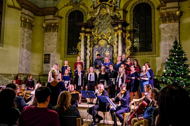 Koncert rakovnického pěveckého sboru Hlasy