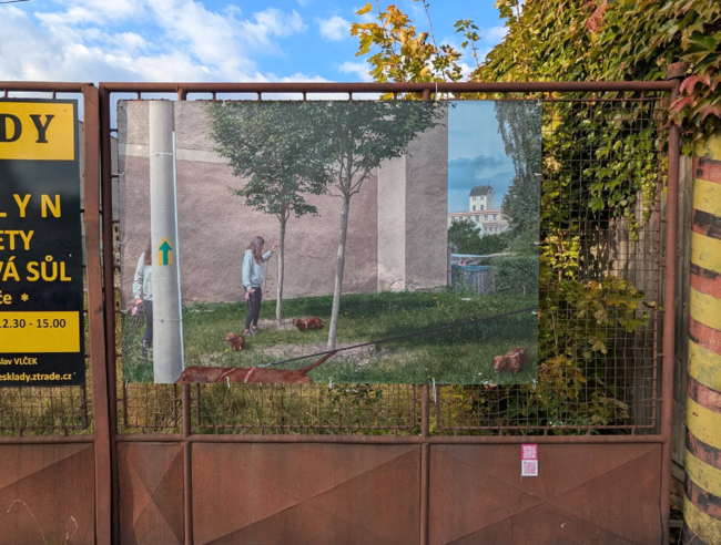 Workshop v ulicích města: Zvěčněné venčení – papírotisk