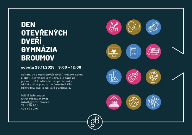Den otevřených dveří Gymnázia Broumov