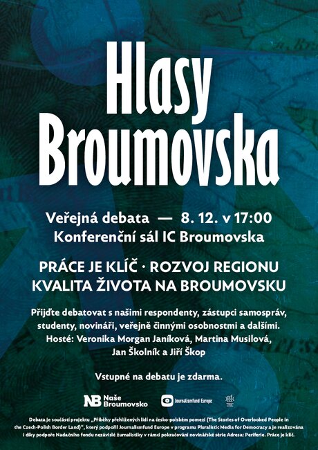 Hlasy Broumovska - veřejná debata