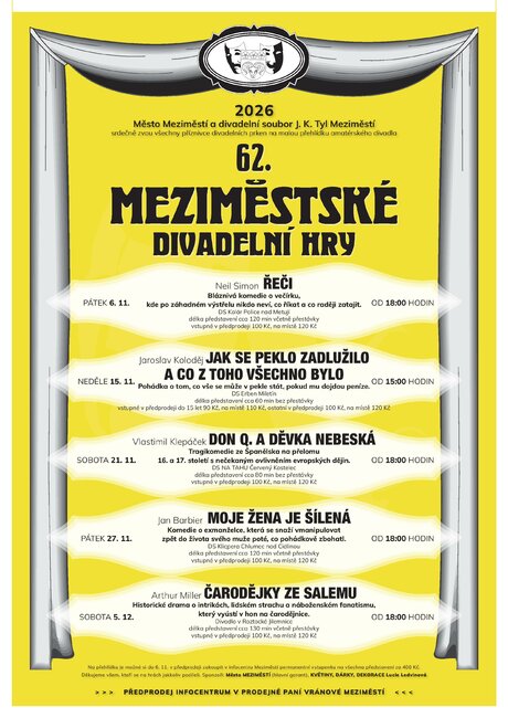 62. Meziměstské divadelní hry: Řeči