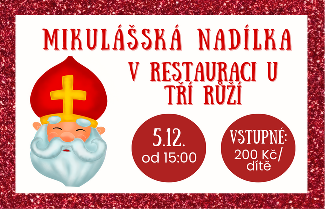 Mikulášská nadílka U Tří růží