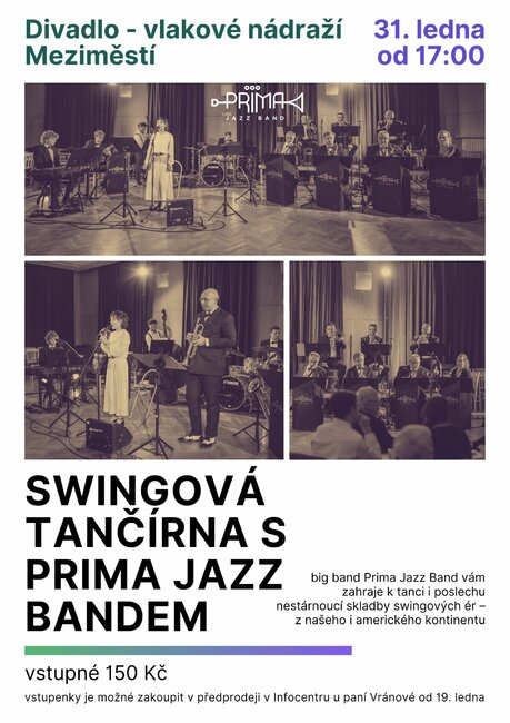 Swingová tančírna s Prima Jazz Bandem 