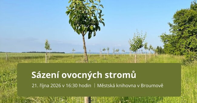 Přednáška: Sázení ovocných stromů