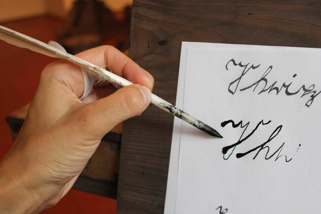 Interaktivní prohlídky skriptoria s knihovnou 