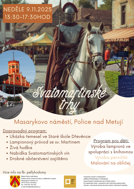 Svatomartinské trhy v Polici nad Metují